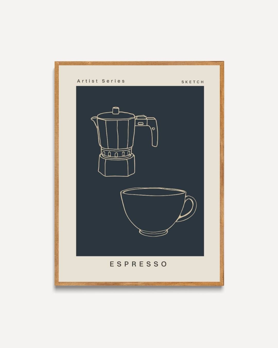 Espresso moka pot Poster