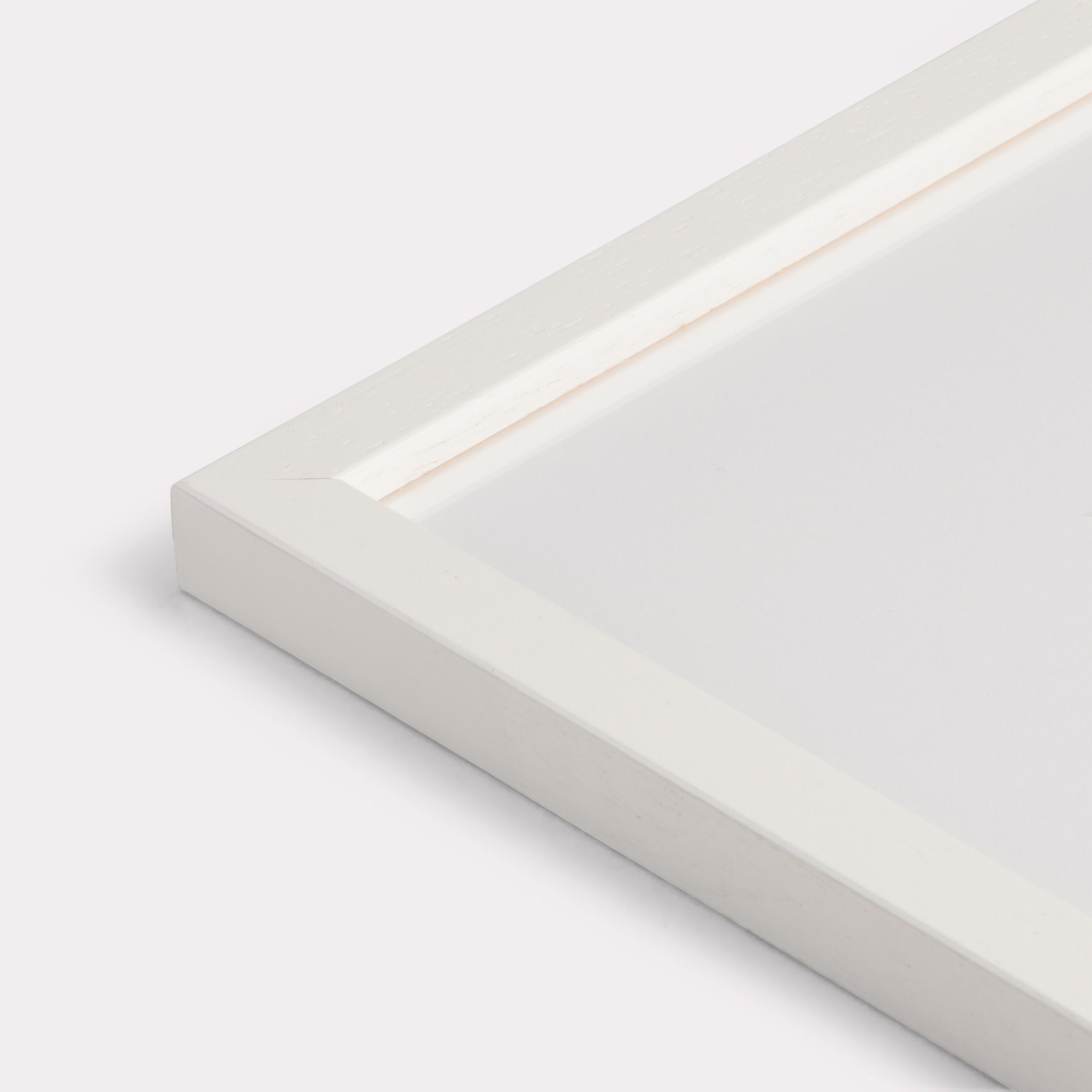 White interchangeable frame