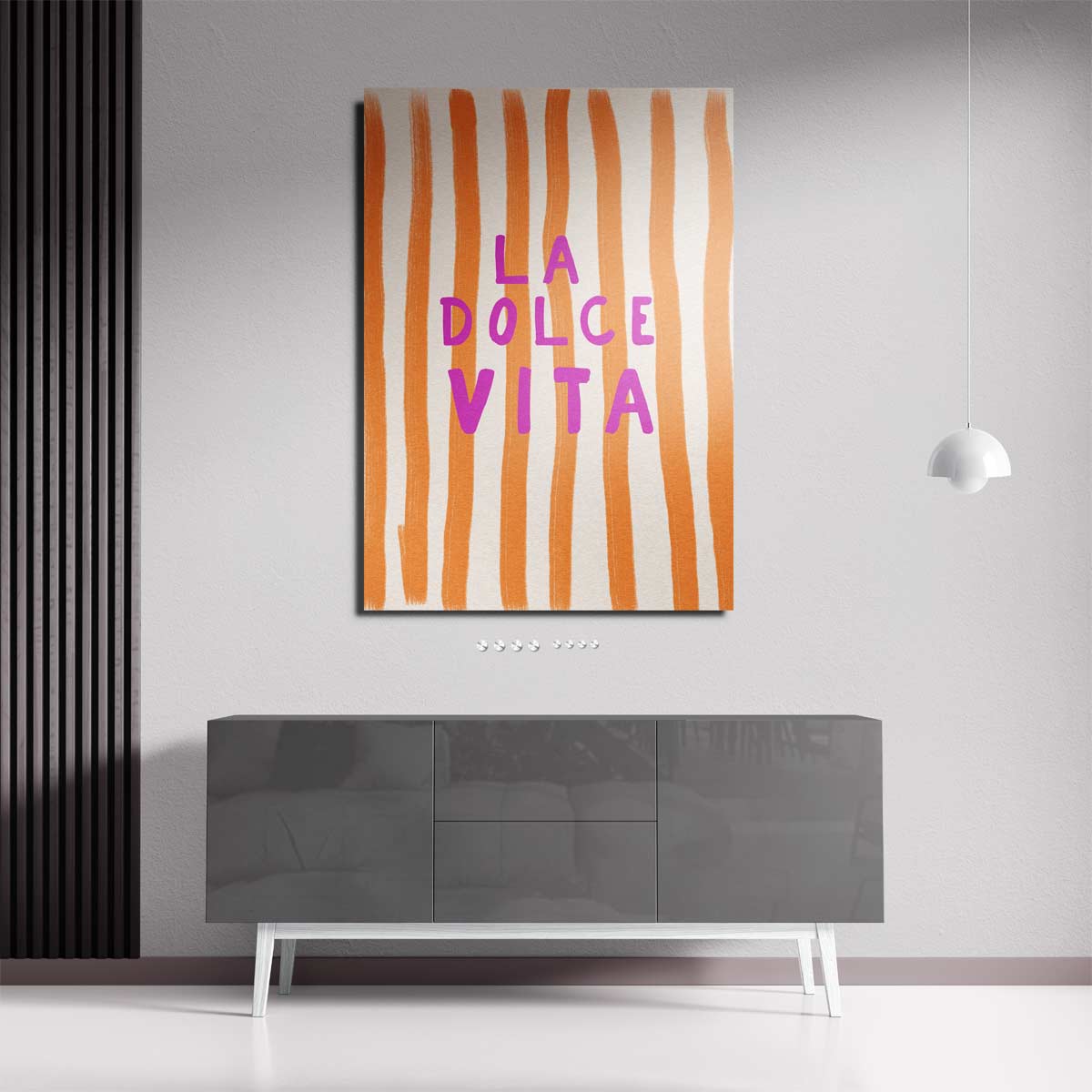 La dolce vita minimal Kunstwerk-canvas-dibond-plexiglas-wanddecoratie-WallArtistic