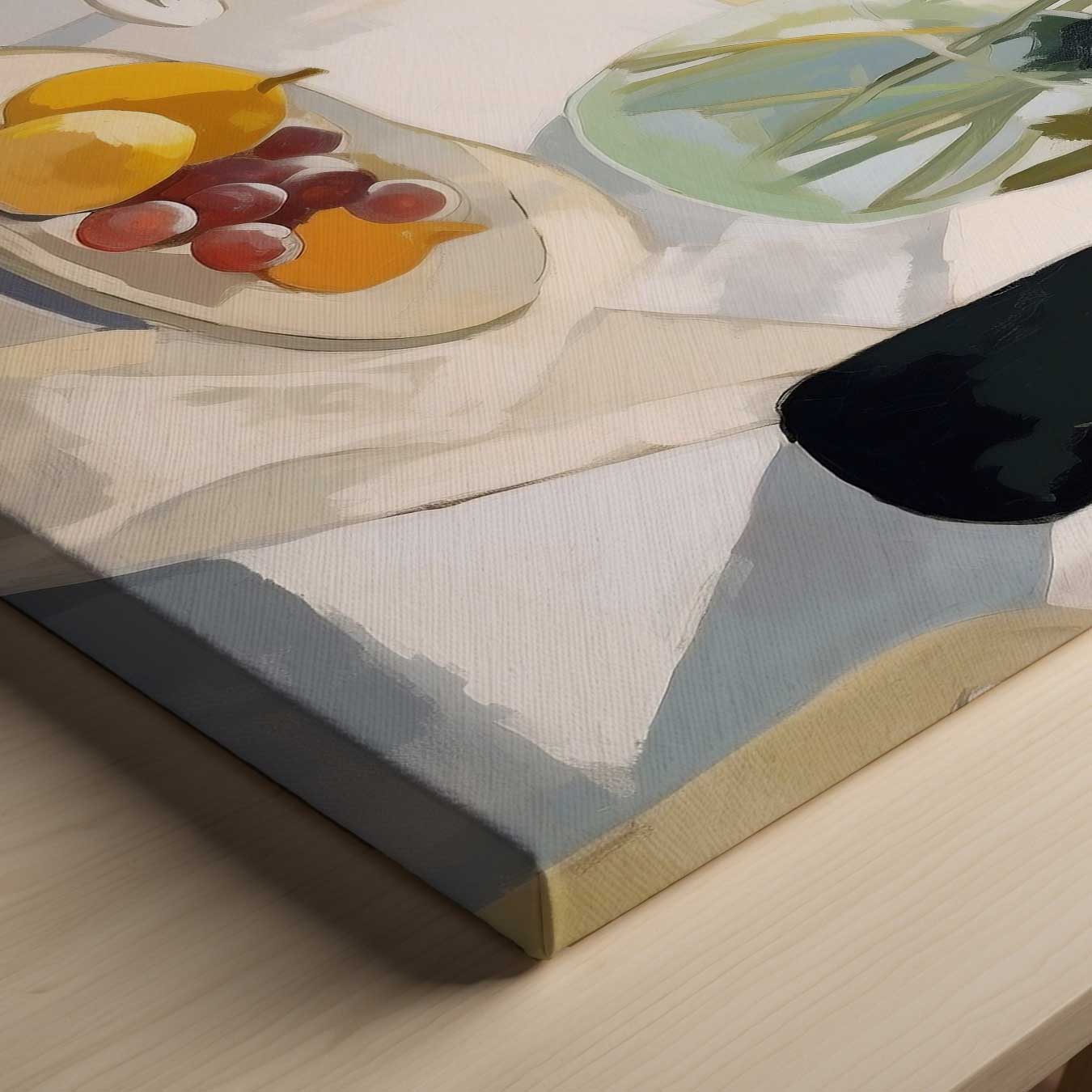 Sunflowers on the table