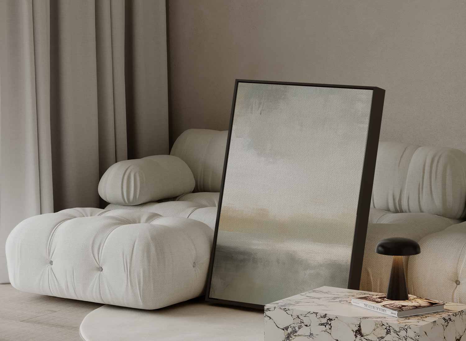 Sand cloud in neutral tones 