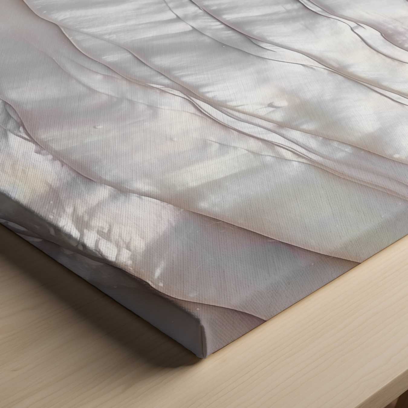 Mother of pearl layers in light 