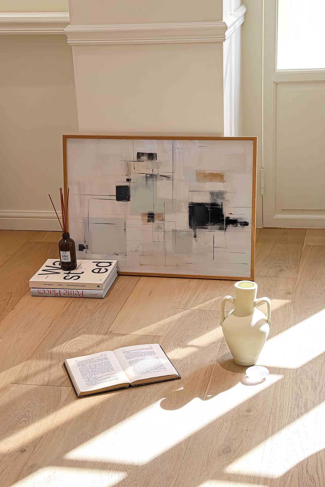 Abstracte vormen Poster
