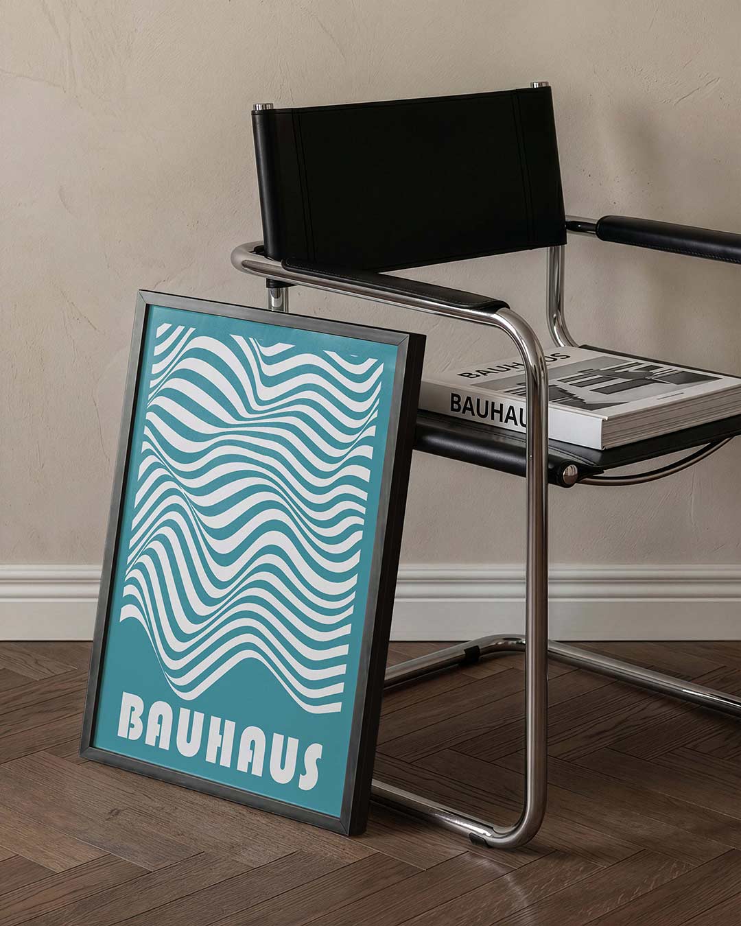 Golvend lijnenspel Poster