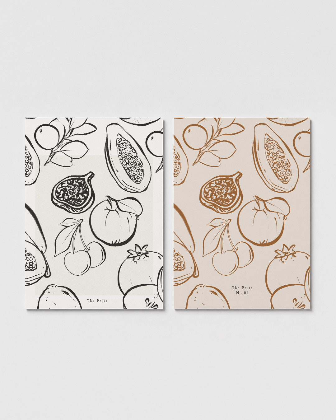 Fruitige lijnenspel Posterset
