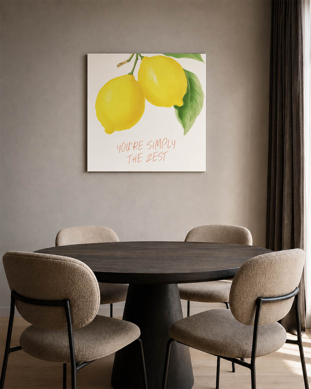 Citroenen illustratie Kunstwerk