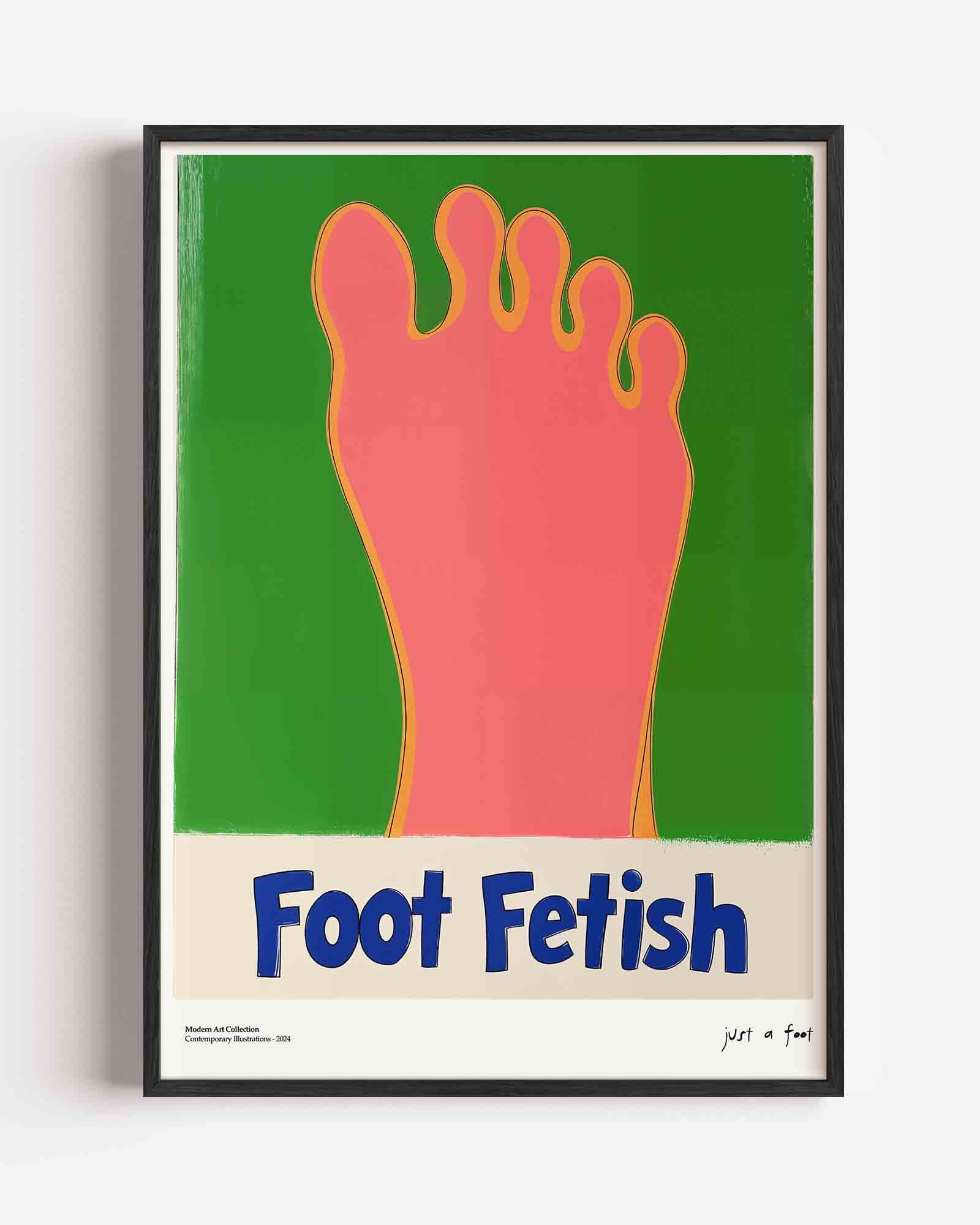 Voetafdruk Poster