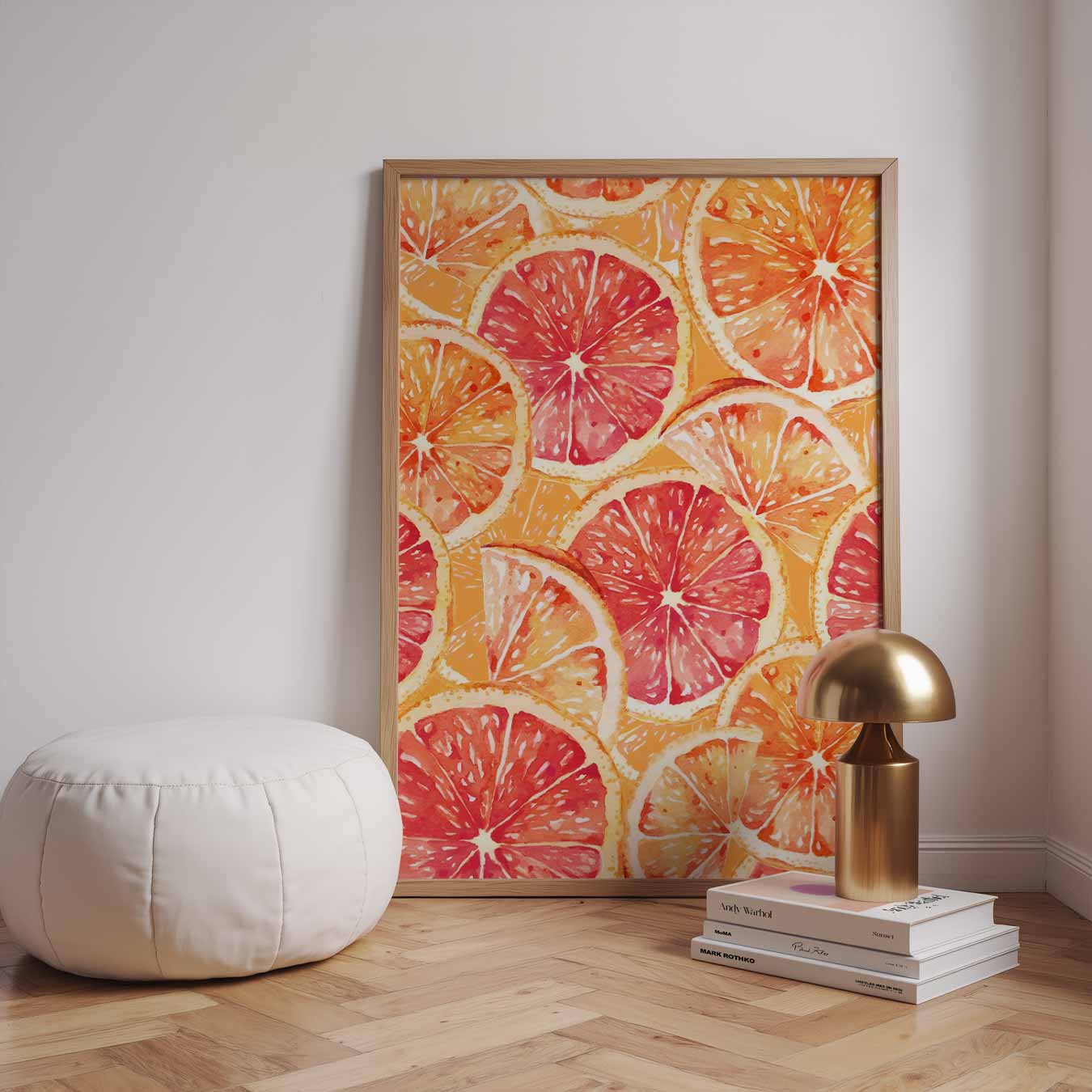 Zomerse Citrus Vruchten Poster-WallArtistic