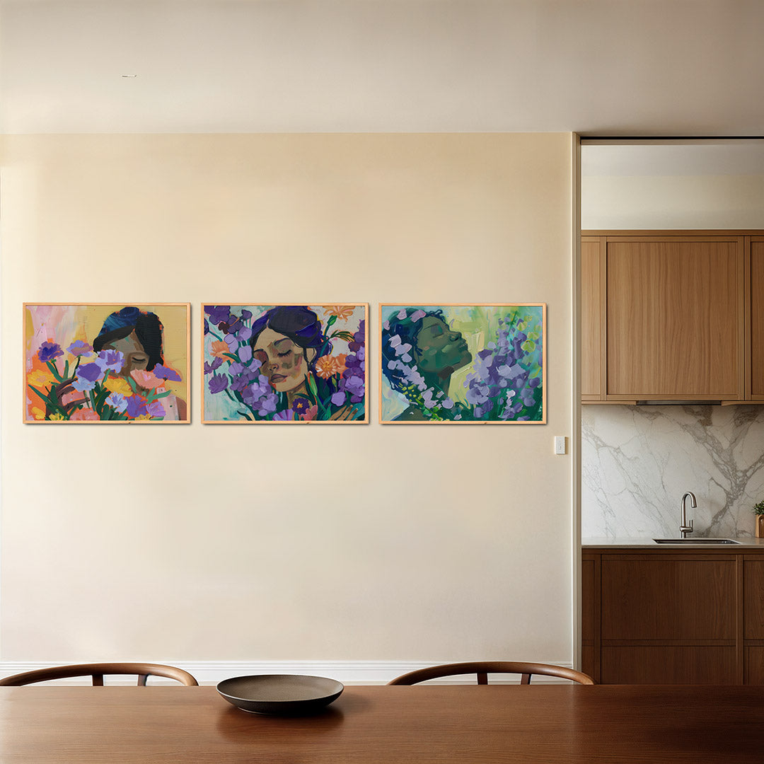 Bloemrijke droom Posterset