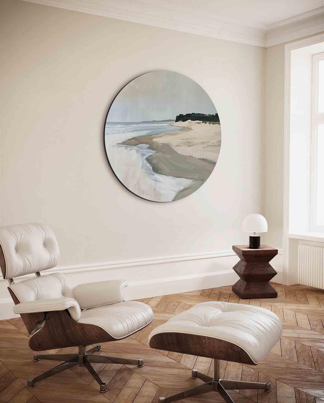 Strand en zee Muurcirkel