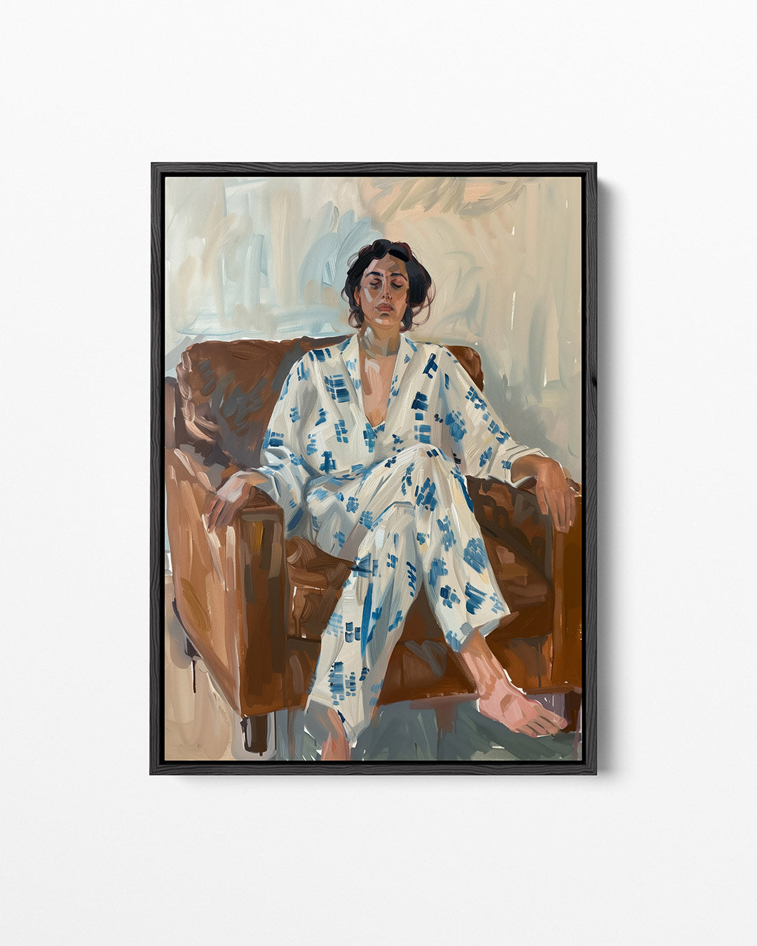 Ontspannen moment Kunstwerk