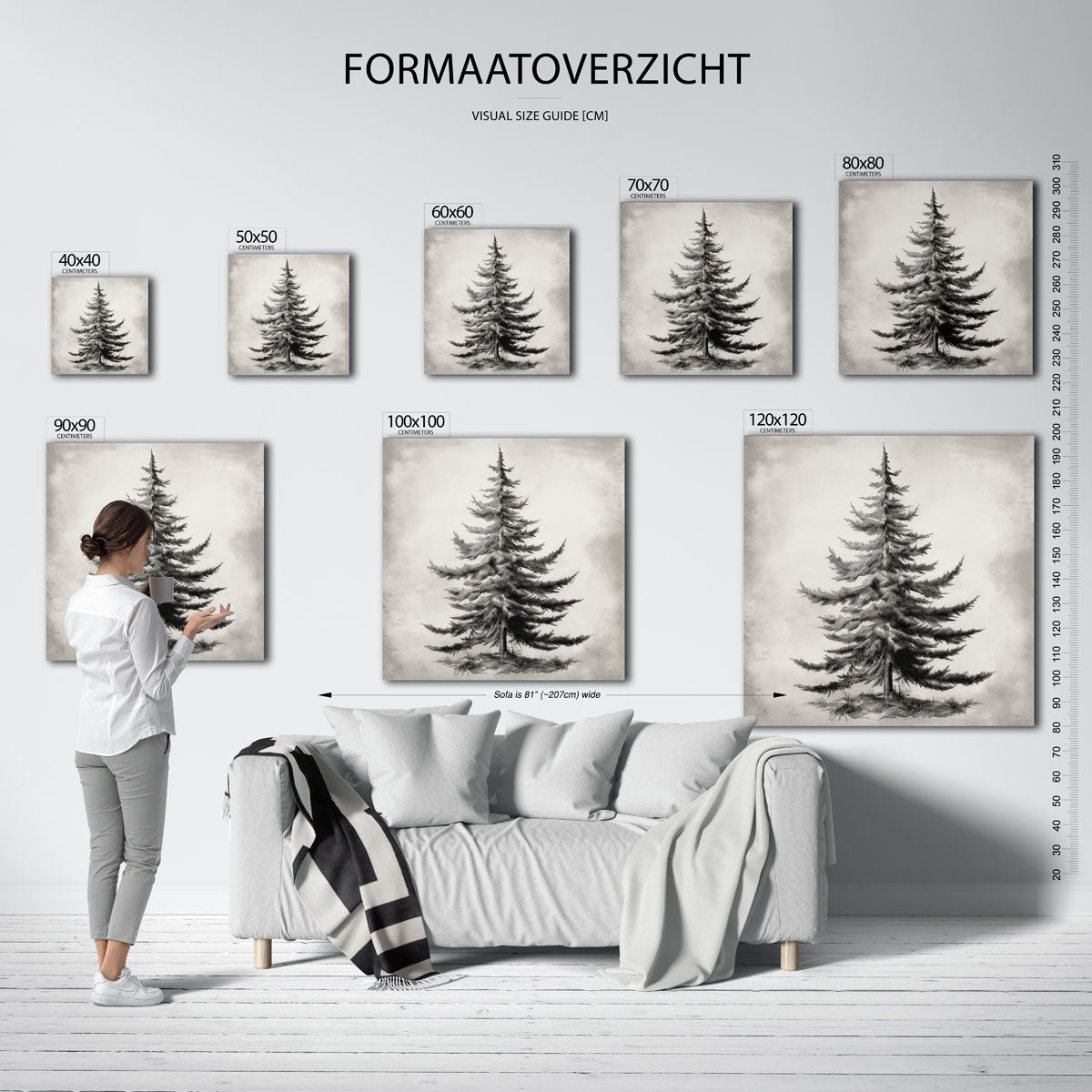 Dennenboom Poster