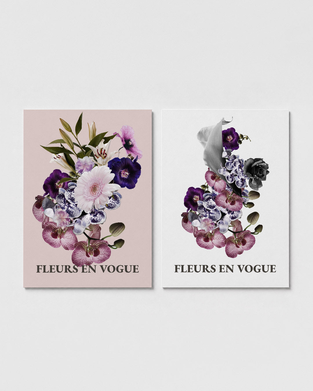 Bloemrijke elegantie Posterset