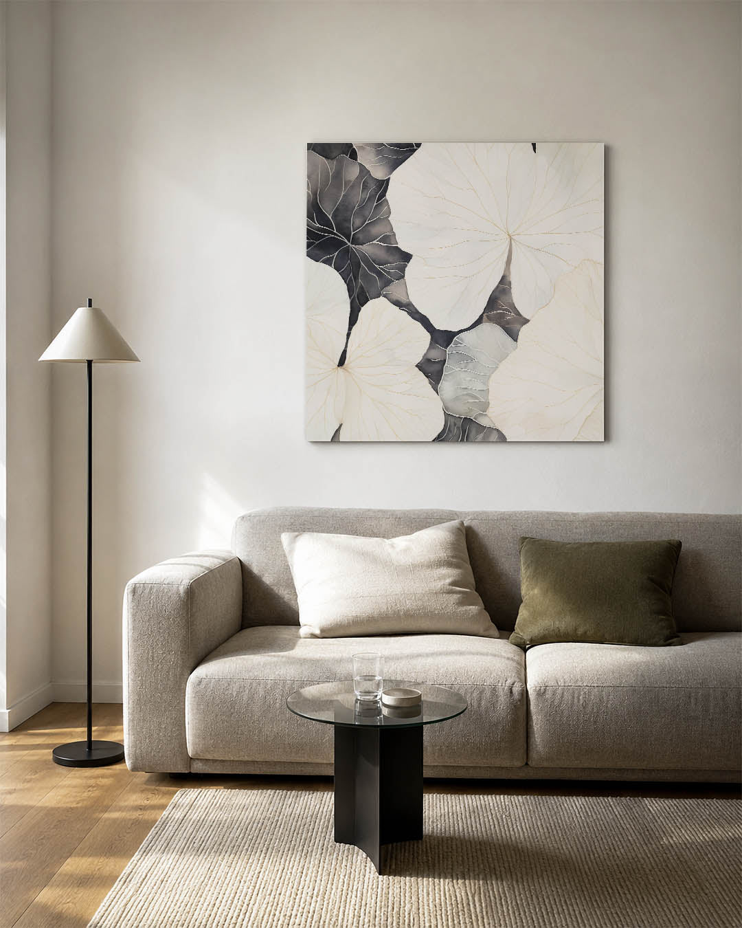 Organische lijnen Kunstwerk
