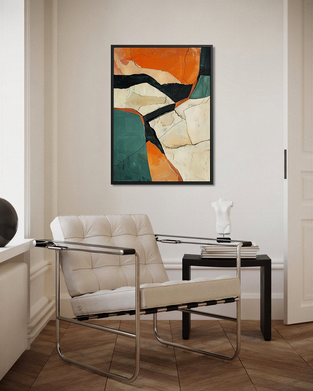 Dynamische vormen Kunstwerk