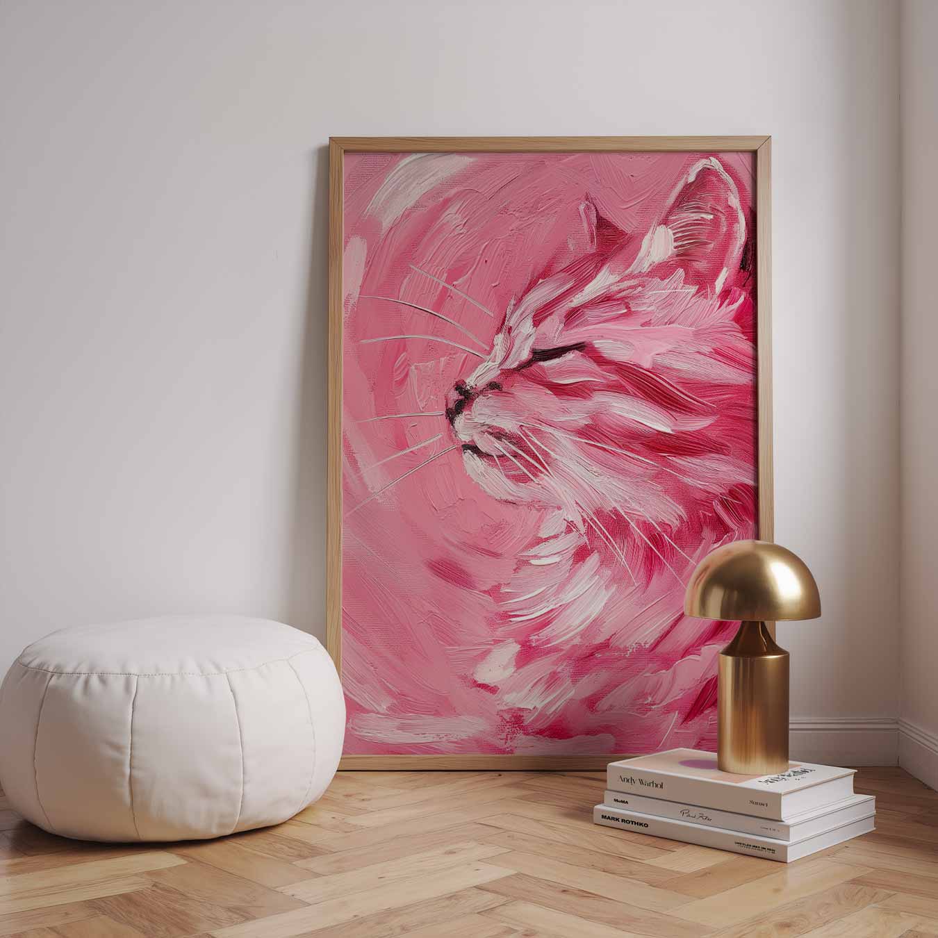 Dromerige Kattenkunst Poster-WallArtistic