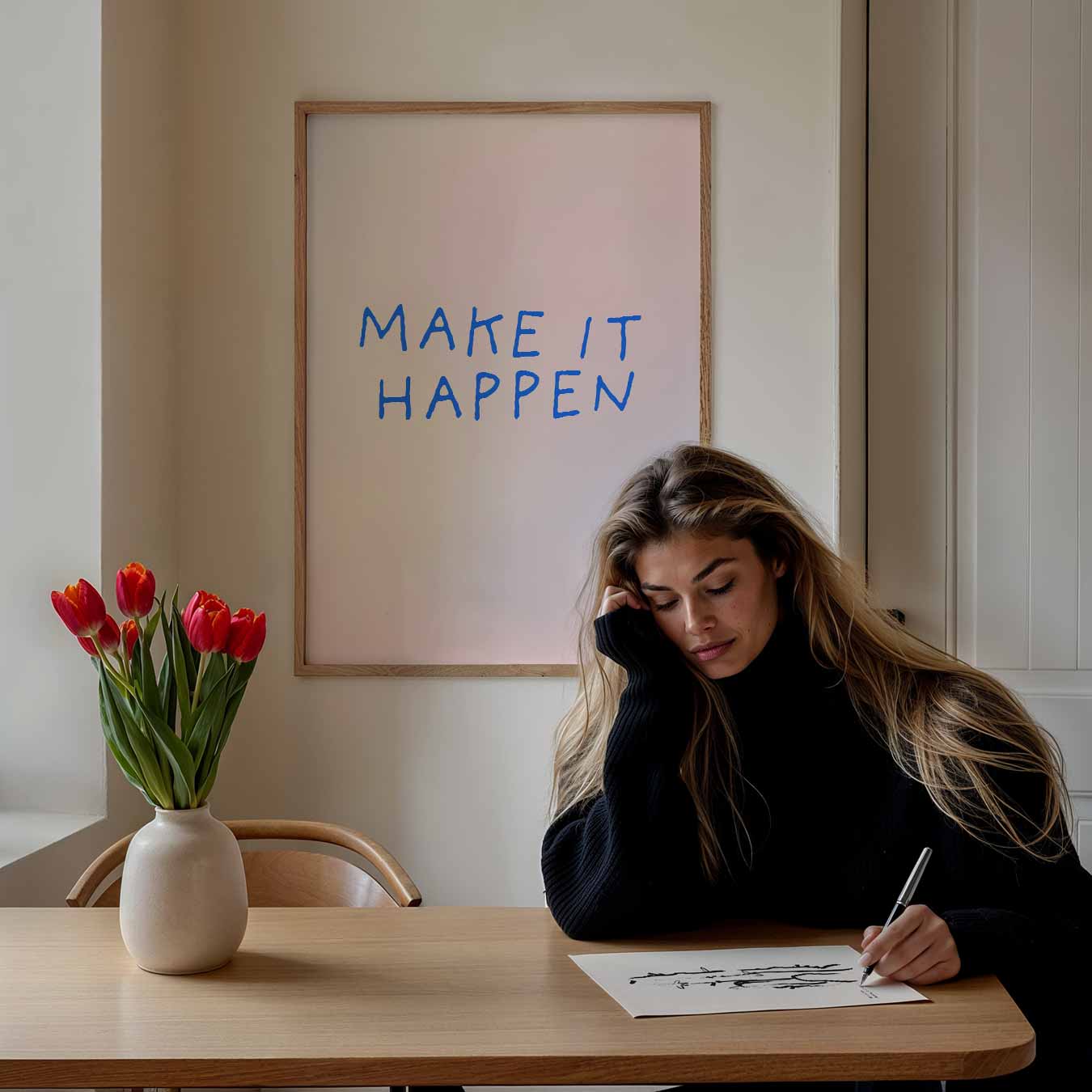 Inspirerende Motivatieposter-WallArtistic
