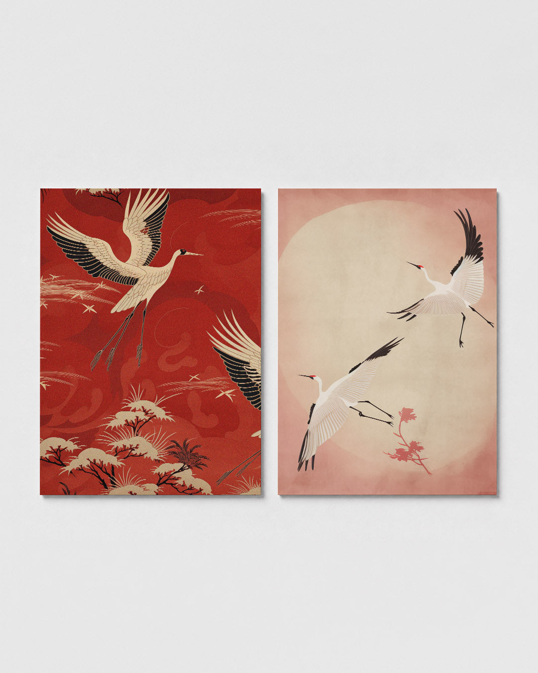 Vliegende elegantie Posterset