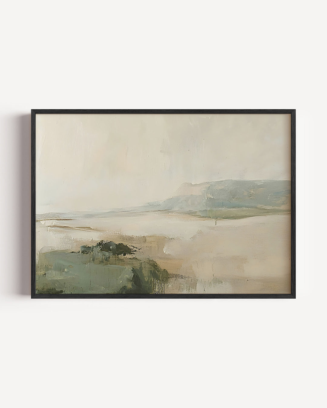 Landschap in zachte tinten Poster
