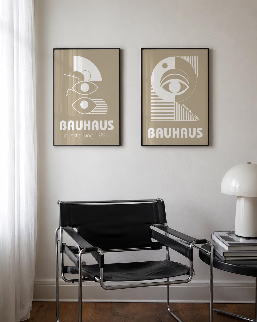 Oogvormen en lijnen Posterset