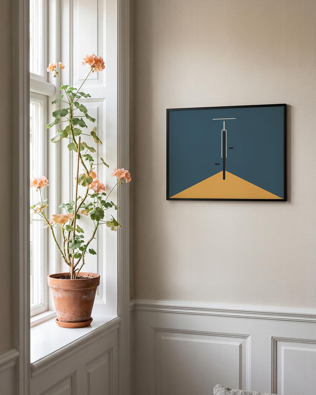 Lijnen en vlakken Poster