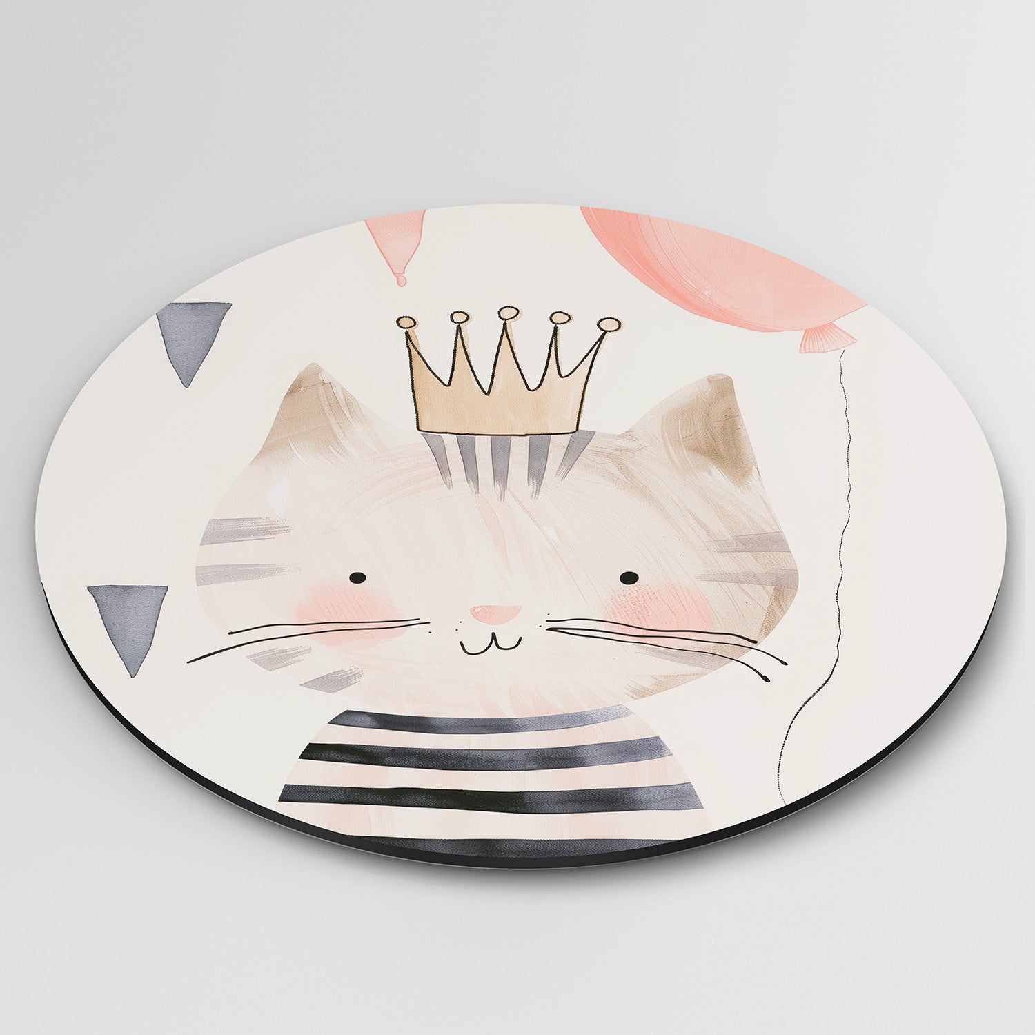 Kat met kroon Muurcirkel