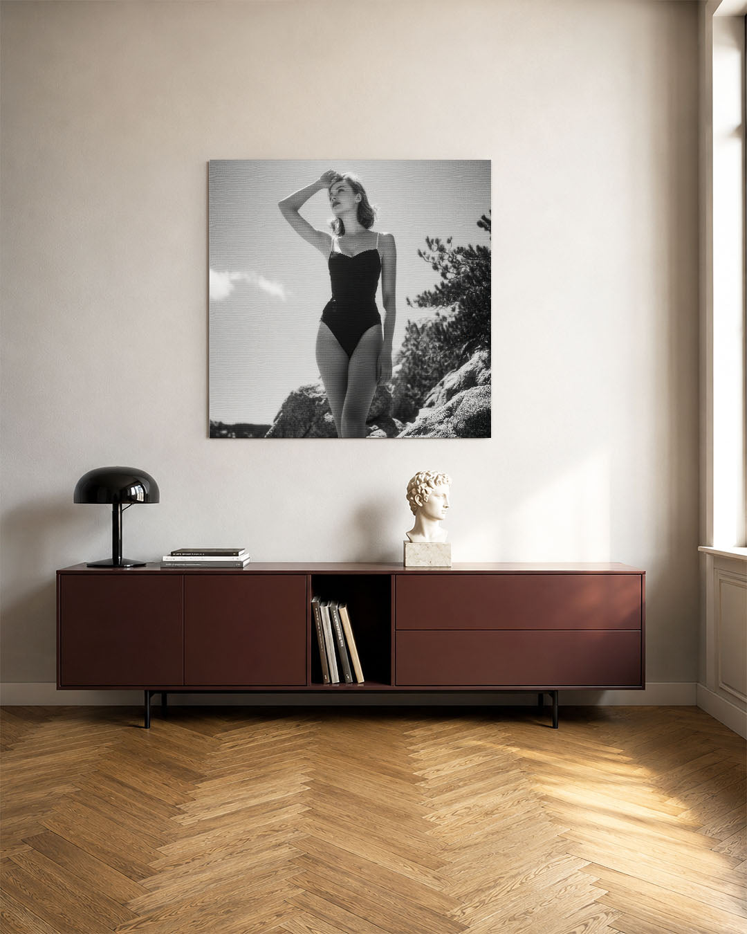 Zomerse elegantie Kunstwerk