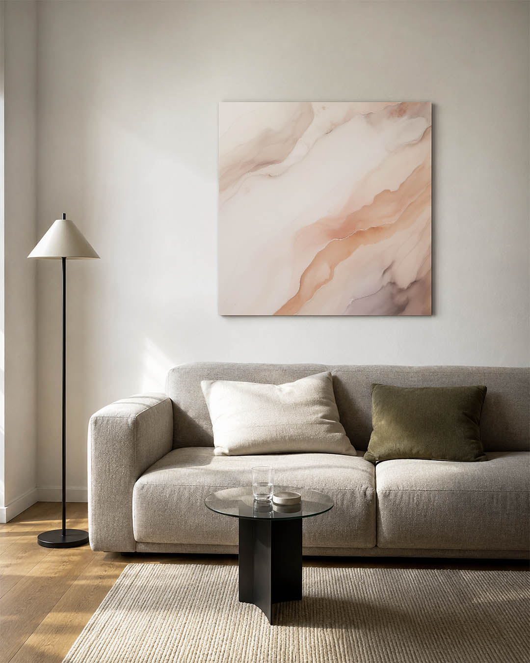 Organische lijnen Kunstwerk