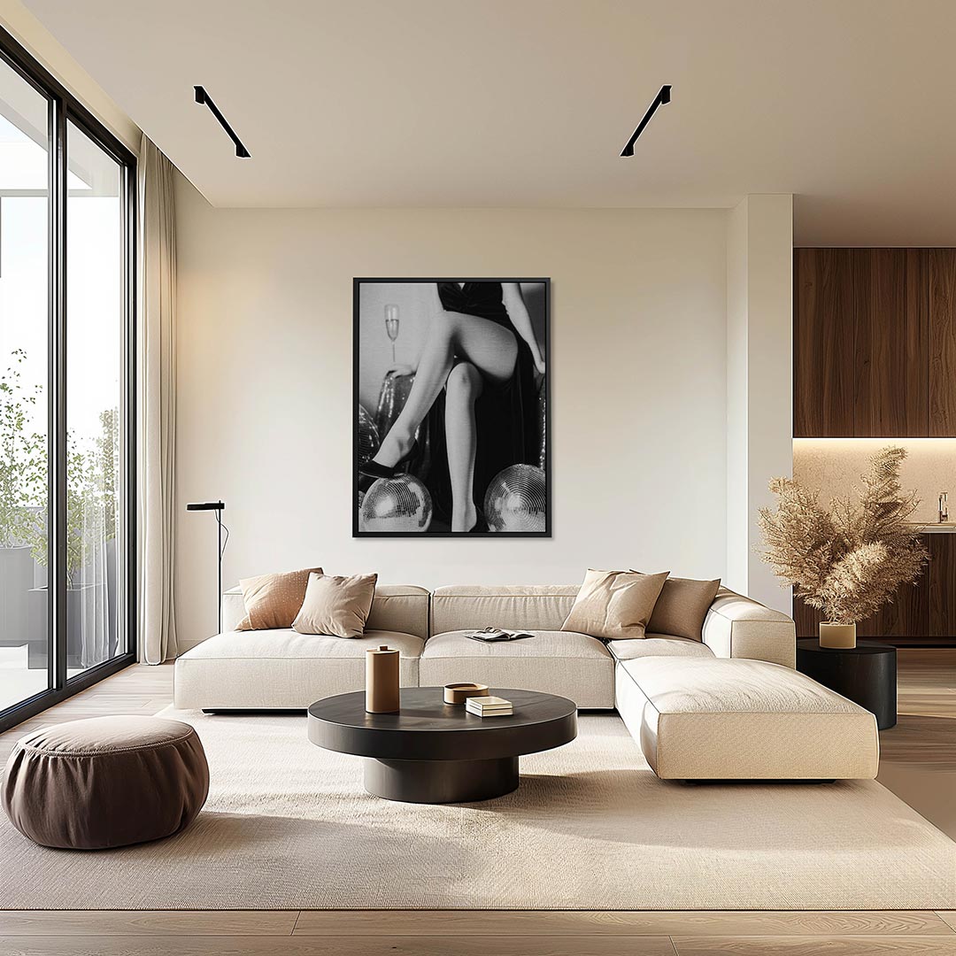 Glamoureuze elegantie Kunstwerk