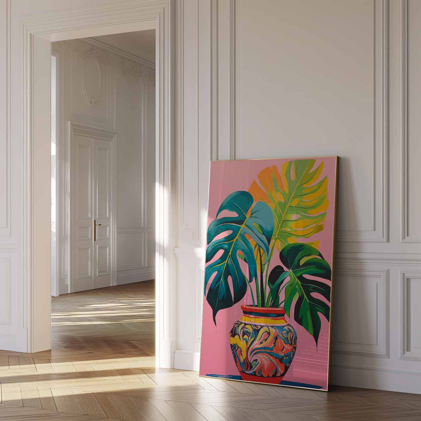 Stijlvolle Tropische Kunstposter-WallArtistic