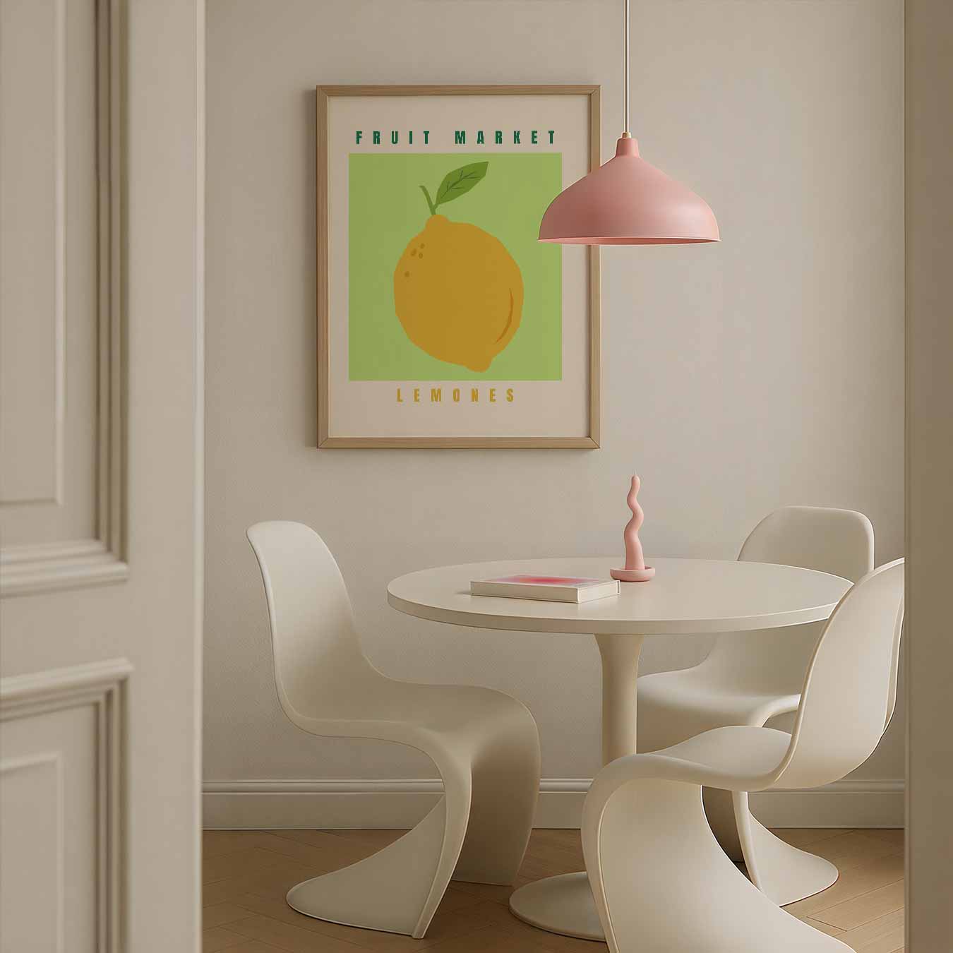 Zomerse Citroen Poster-WallArtistic