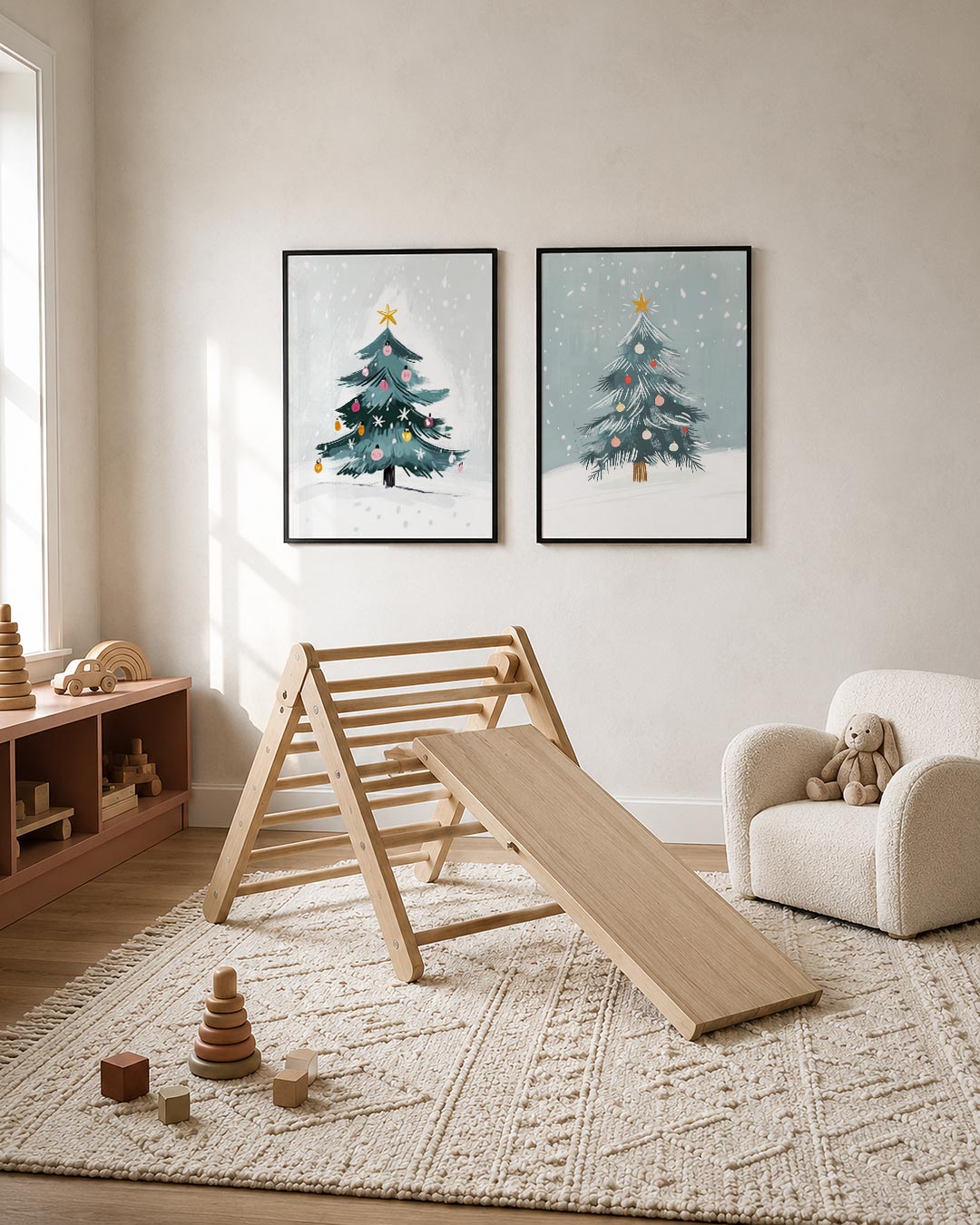 Winterse boom Posterset