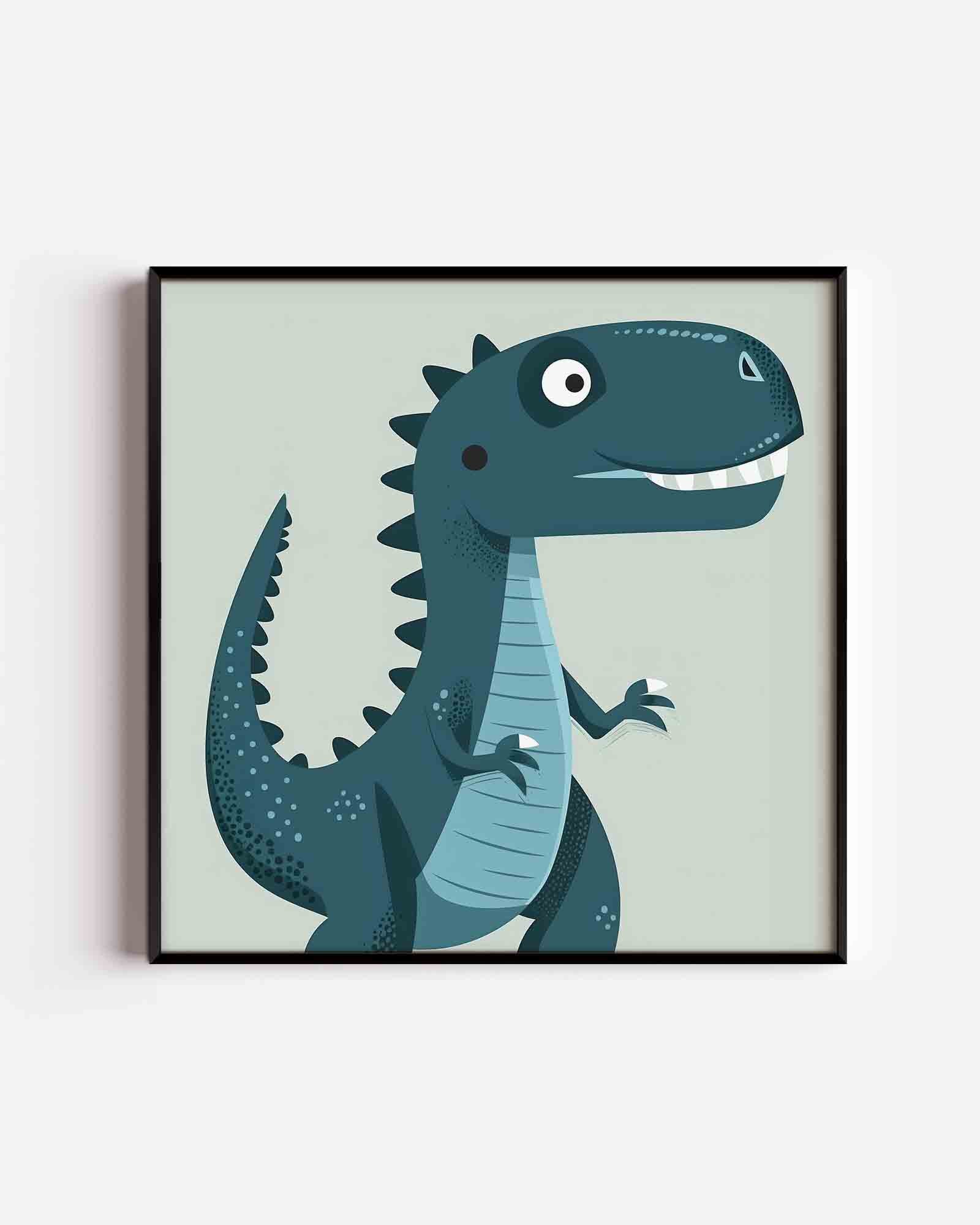 Dinosaurus illustratie Poster