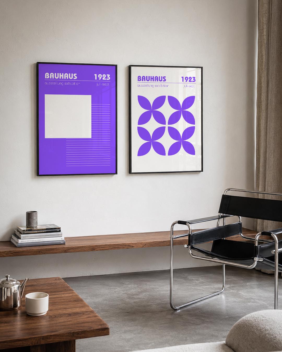Lijnen en vlakken Posterset