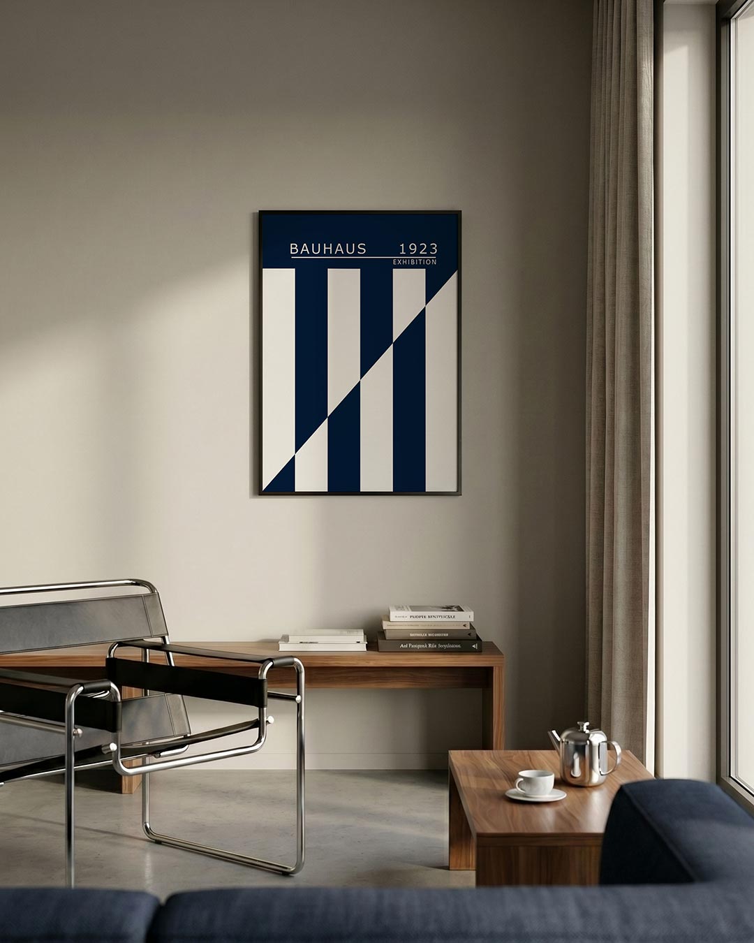 Lijnen en vlakken Poster