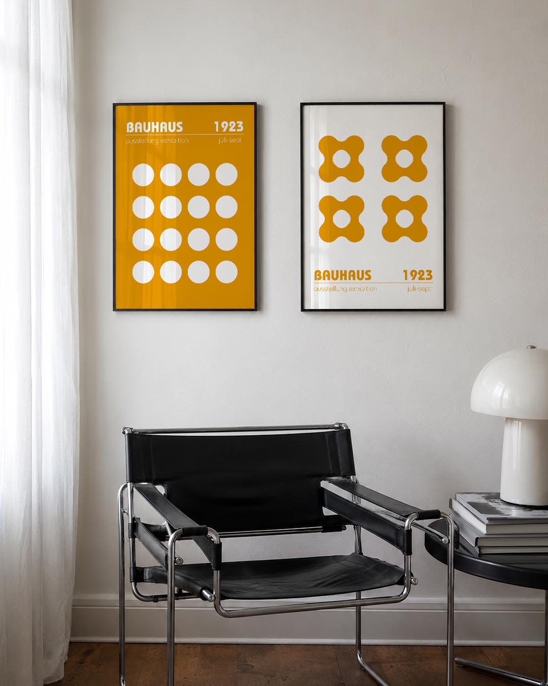 Cirkelritme en kleur Posterset