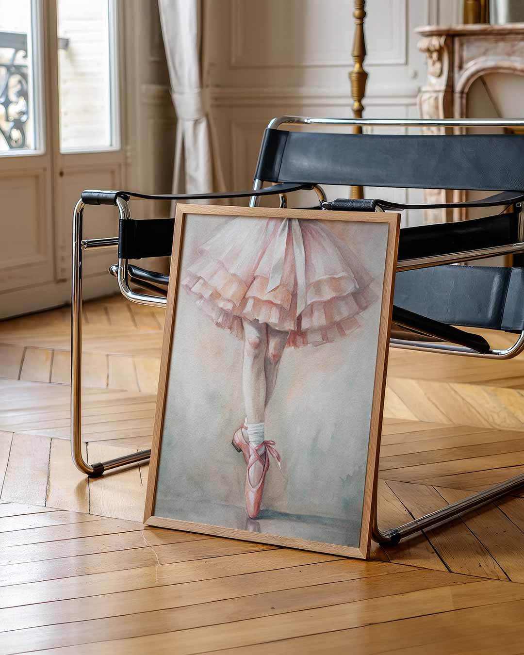 Elegante Balletschoonheid Poster-WallArtistic