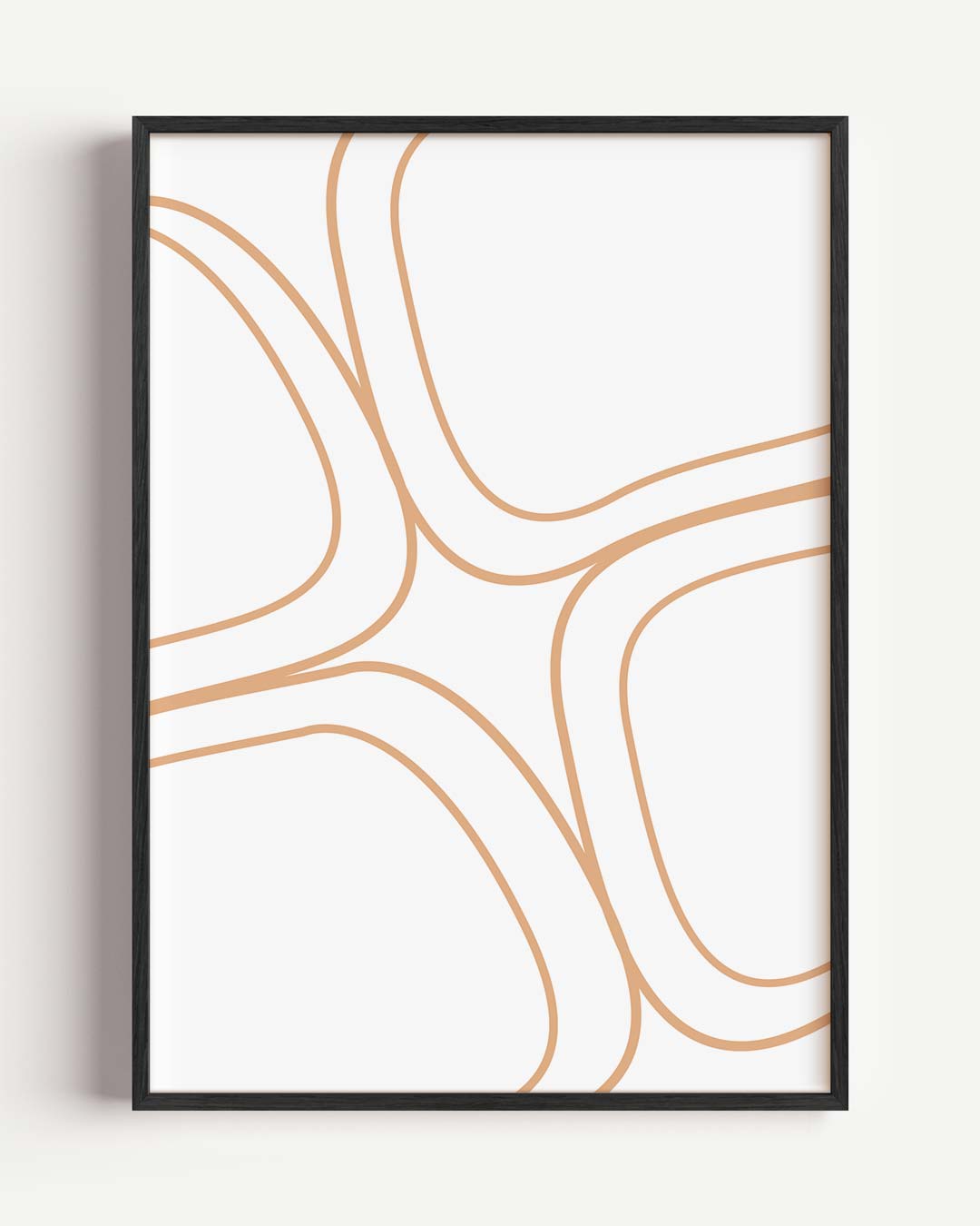 Minimalistische Abstracte Kunstposter-WallArtistic