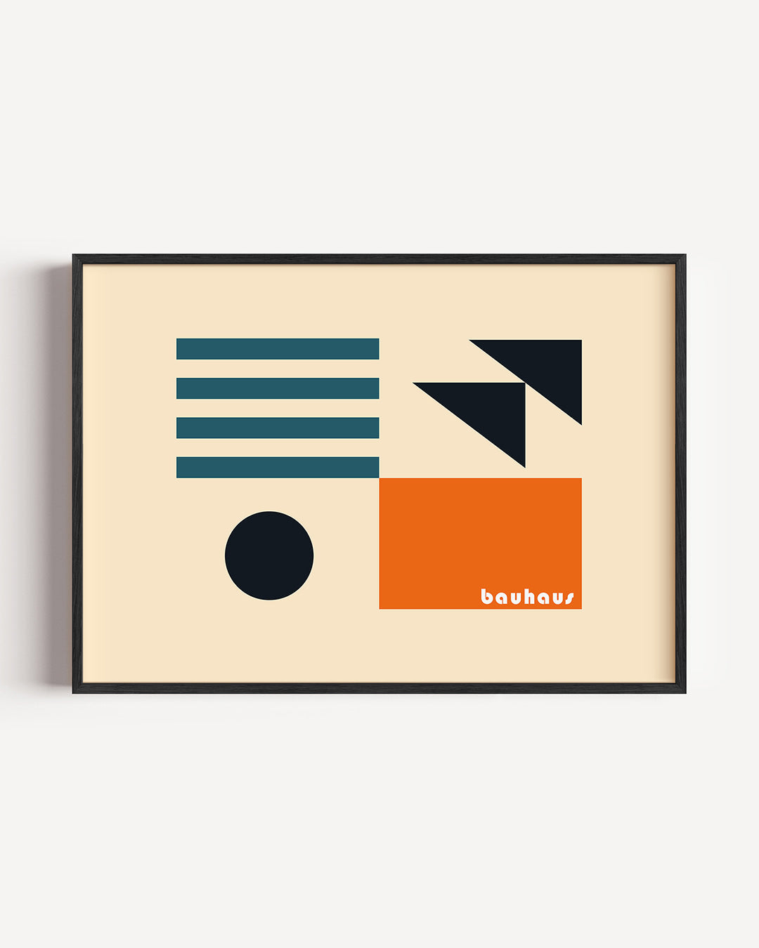 Vormen en vlaken Poster