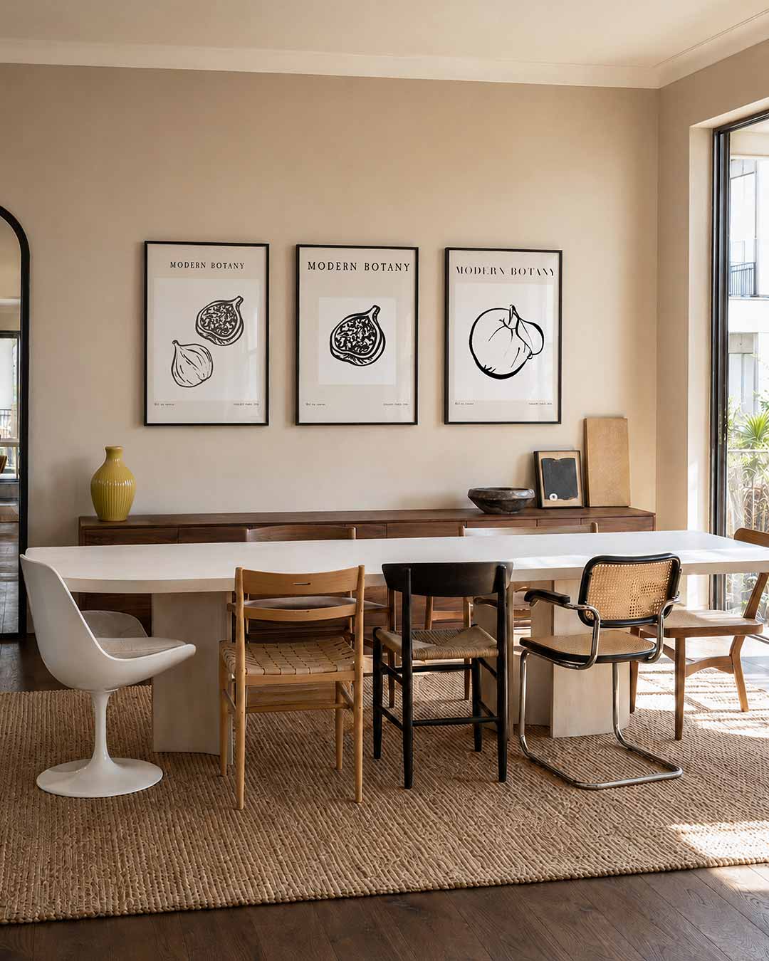 Botanische eenvoud Posterset