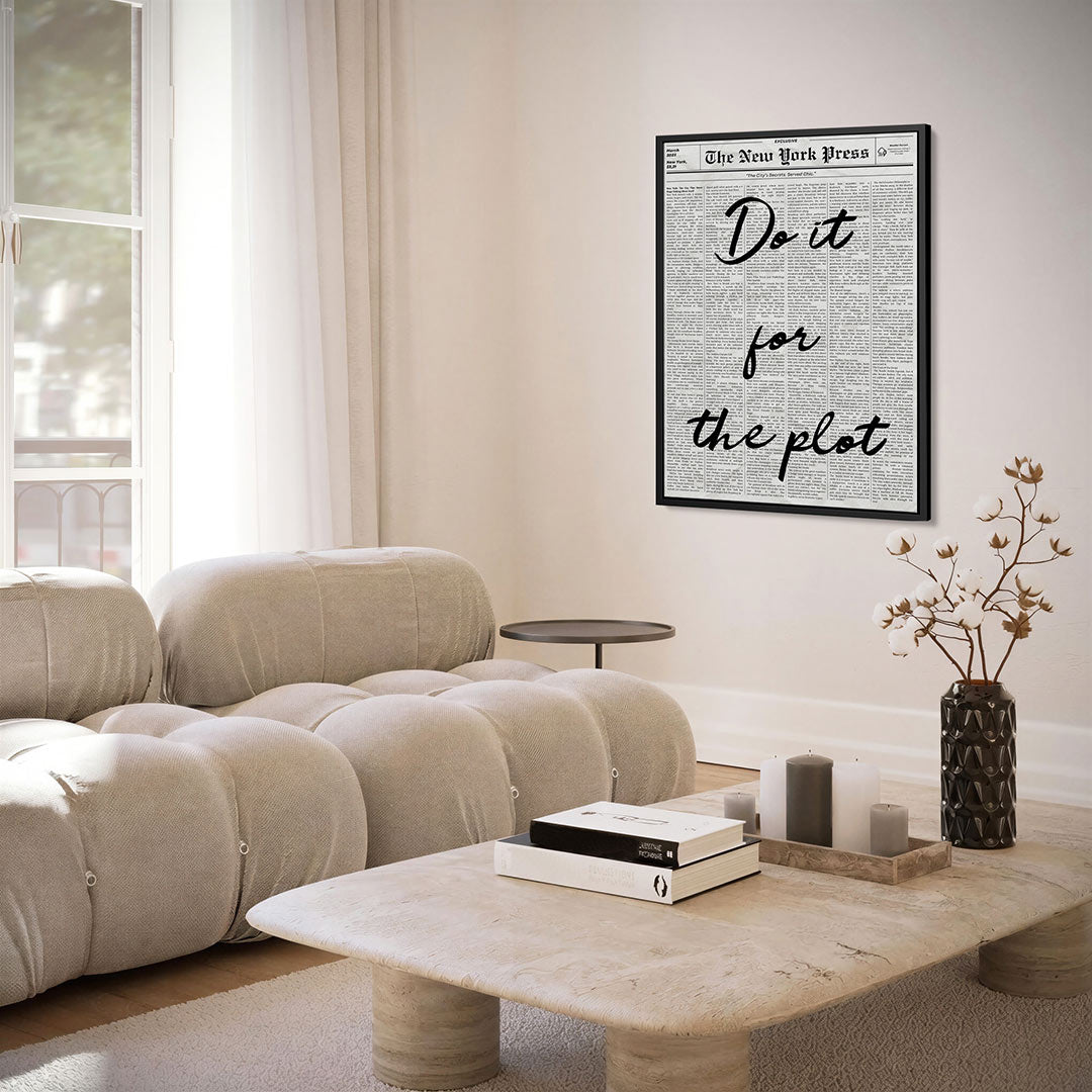 Motiverende typografie Kunstwerk