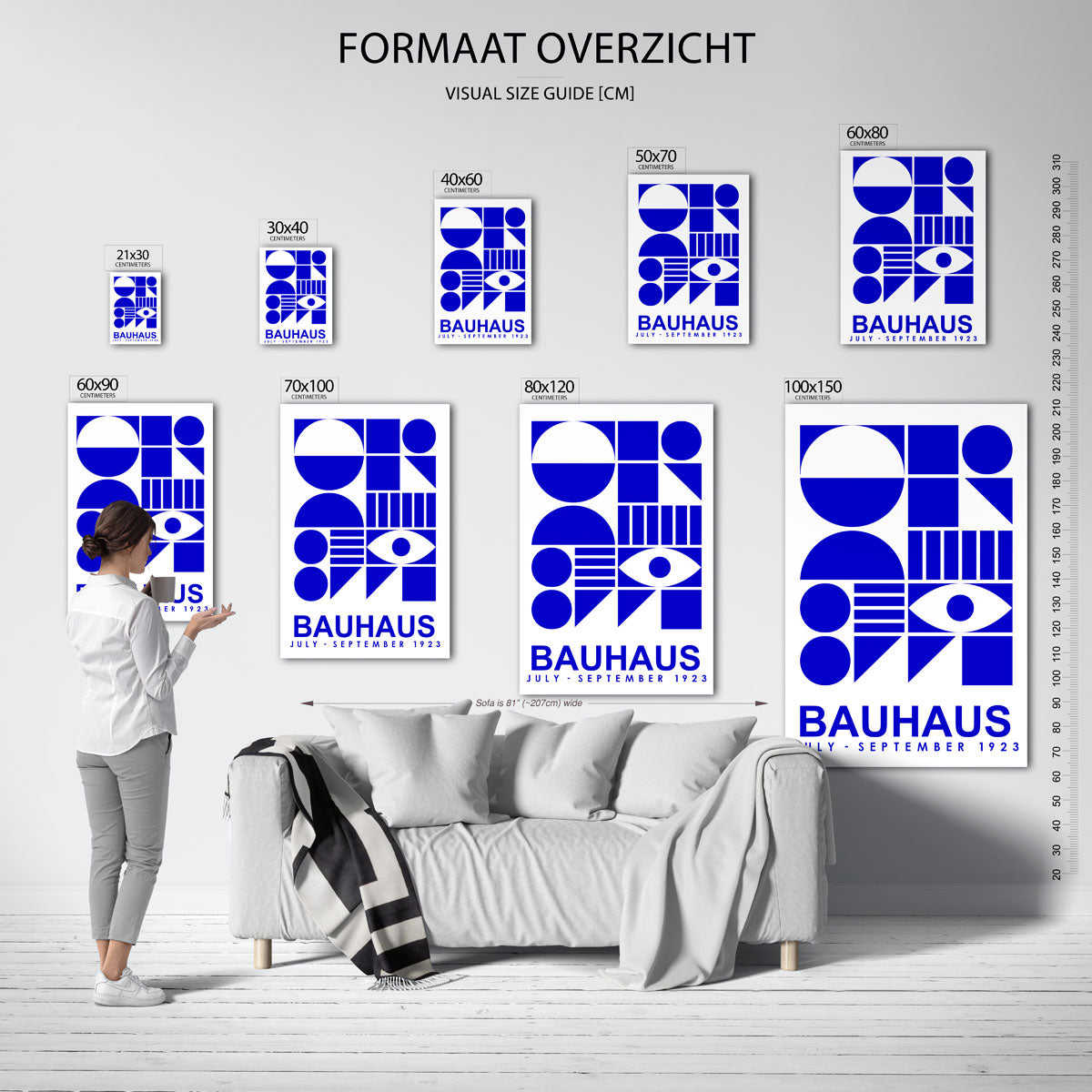 Vormen en vlakken Poster