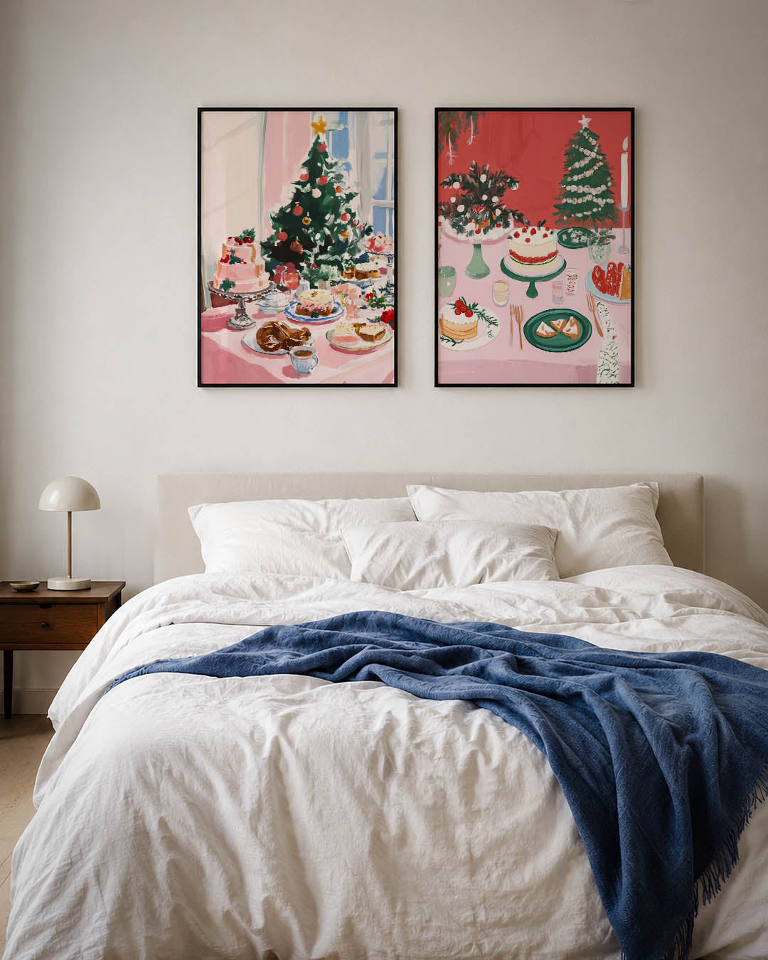 Feestelijke tafereel Posterset