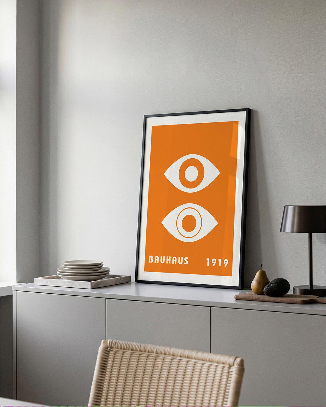 Oogvormen en kleur Poster