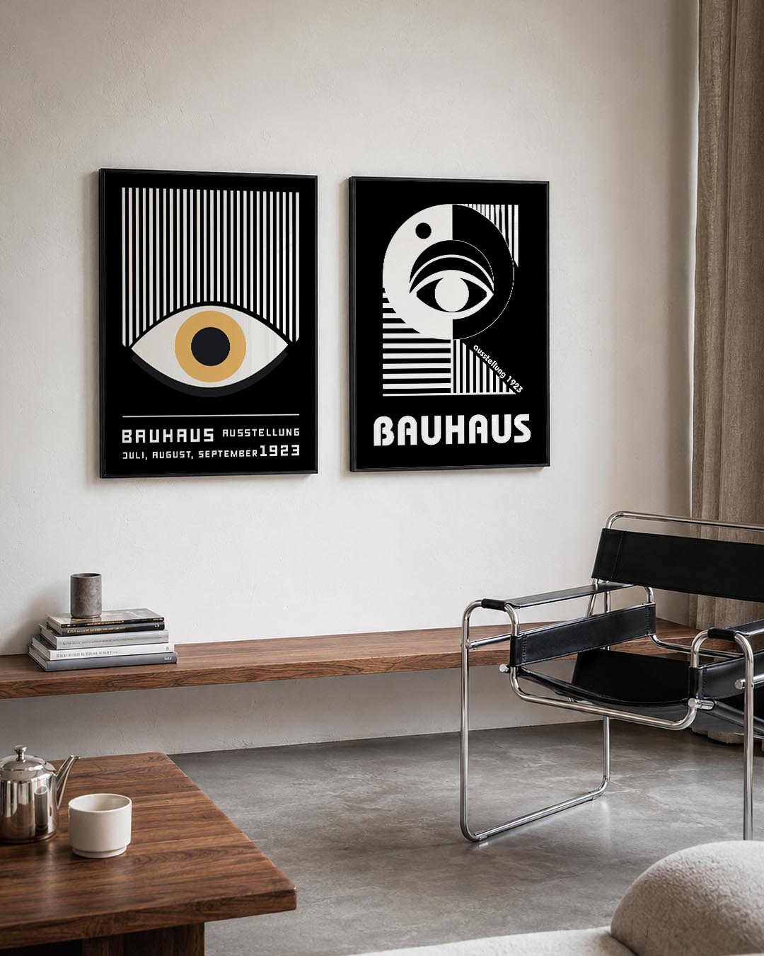 Oog en lijnen Posterset