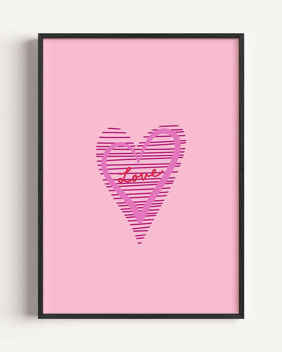 Liefdeshart Poster-WallArtistic