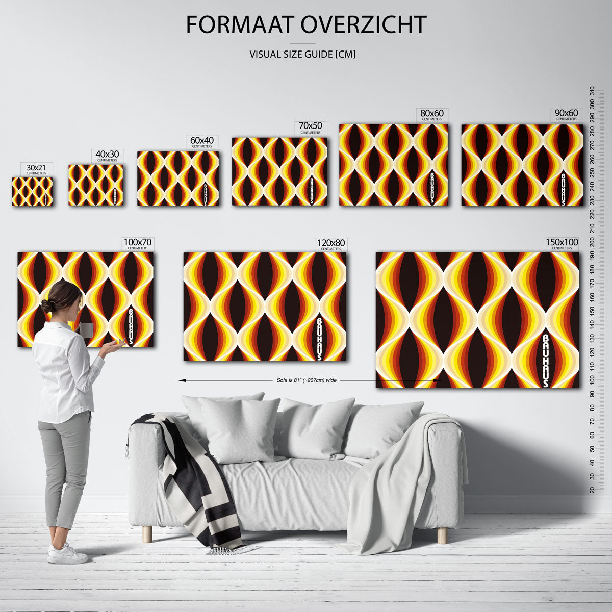Vorm en kleur Poster