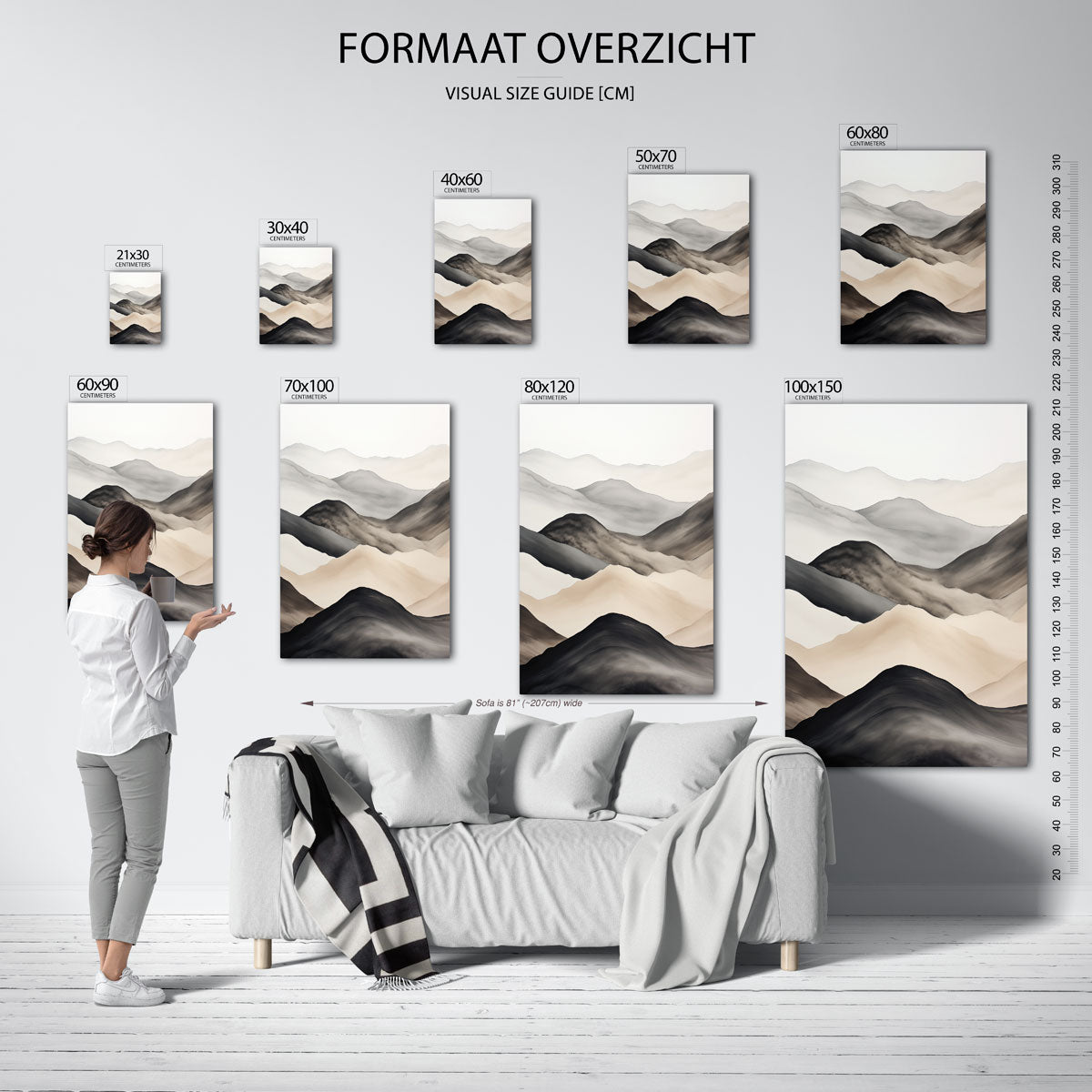 Golvende heuvels Poster