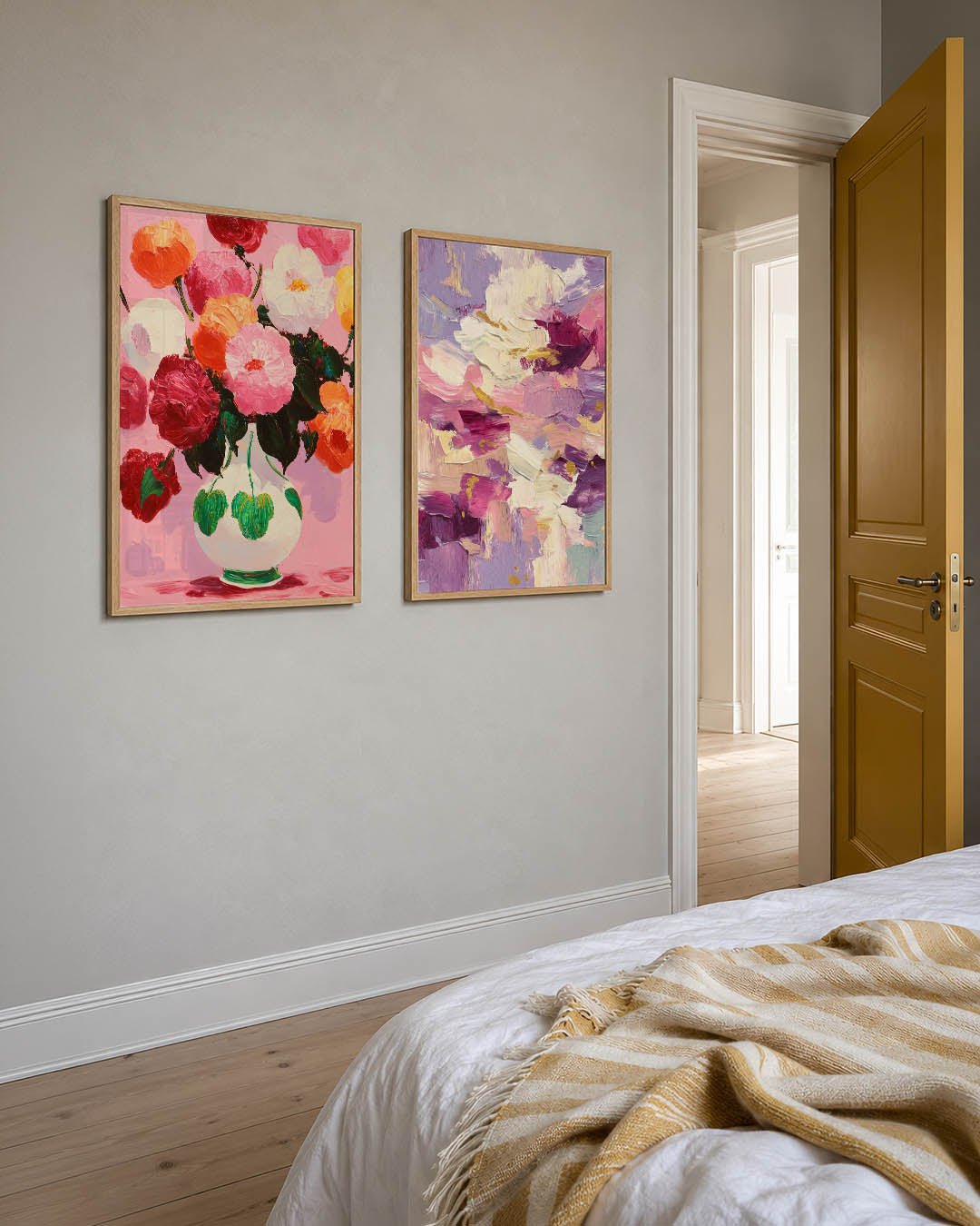 Bloemrijke kleurenpracht Posterset