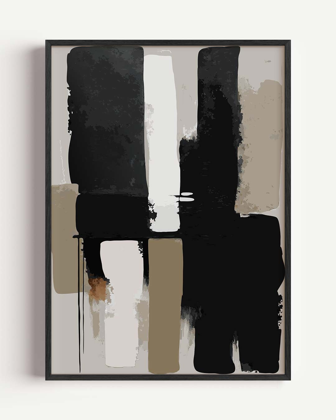 Moderne Abstracte Expressie Poster-WallArtistic